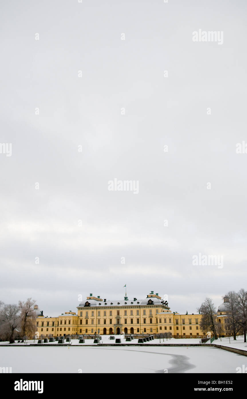 Drottnigholm Castello reale in Svezia Foto Stock