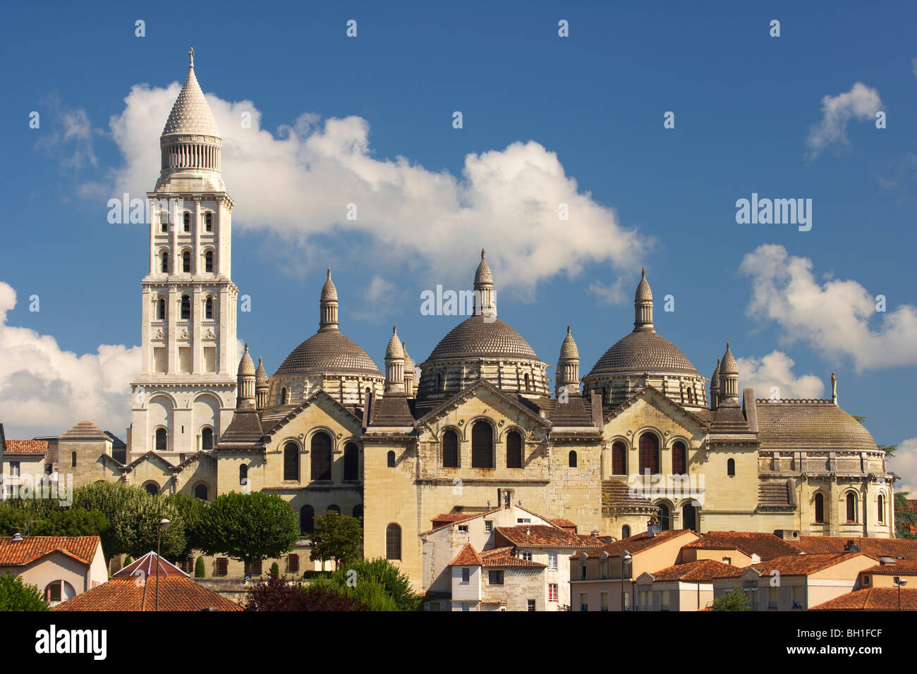 Périgueux cattedrale, Santa Cattedrale anteriore, Via di San Giacomo, strade di Santiago, Chemins de Saint-Jacques, Via Lemovicensis, Foto Stock