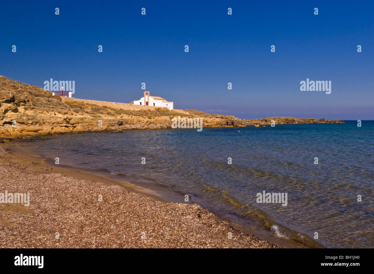 Chiesa greca sull'isola greca di Zante Foto Stock