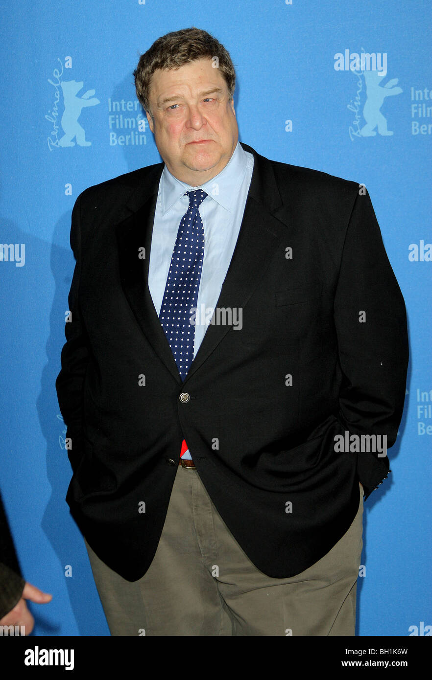 JOHN GOODMAN ATTORE IL GRAND HYATT POTSDAMER PLATZ BERLINO GERMANIA 07/02/2009 Foto Stock