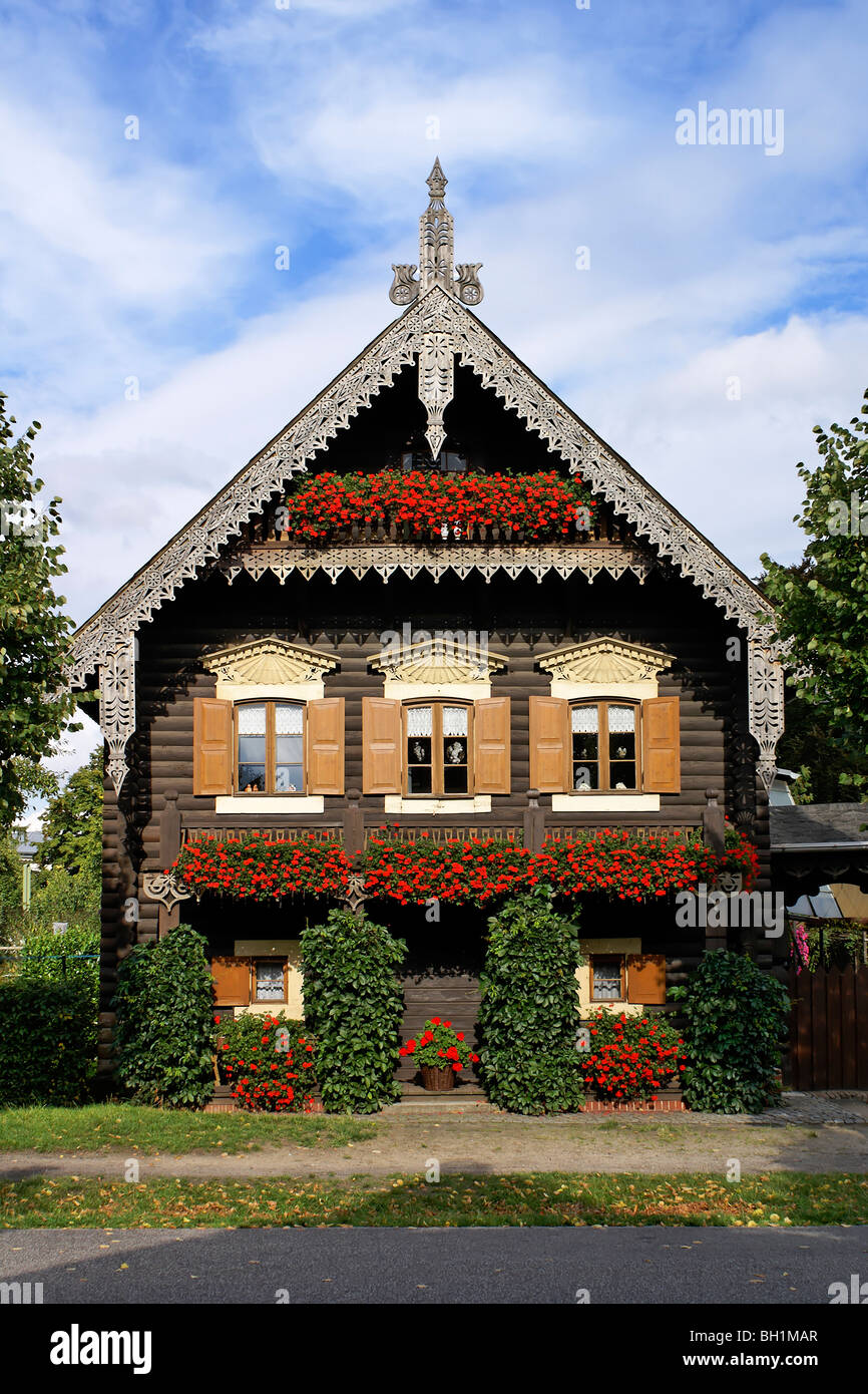 Colonia Russa, Potsdam, il Land Brandeburgo, Germania Foto Stock