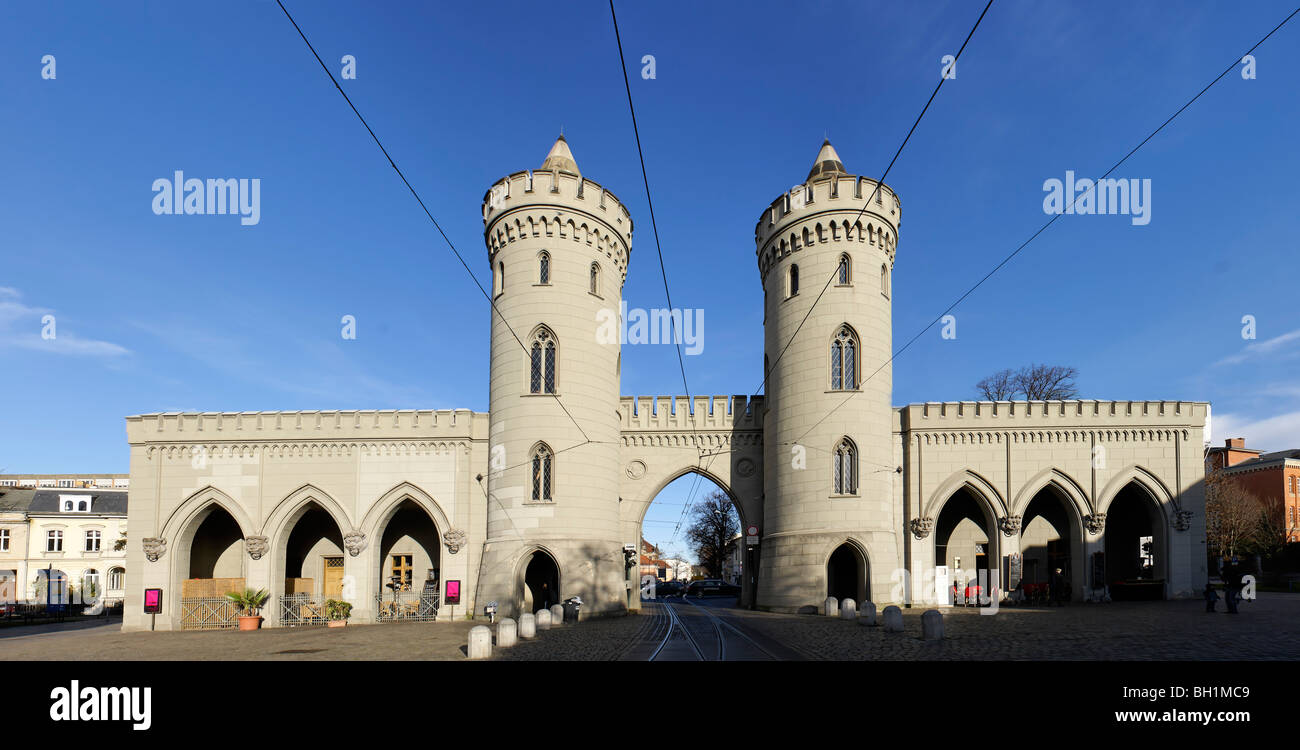 Nauen Gate, Potsdam, il Land Brandeburgo, Germania Foto Stock