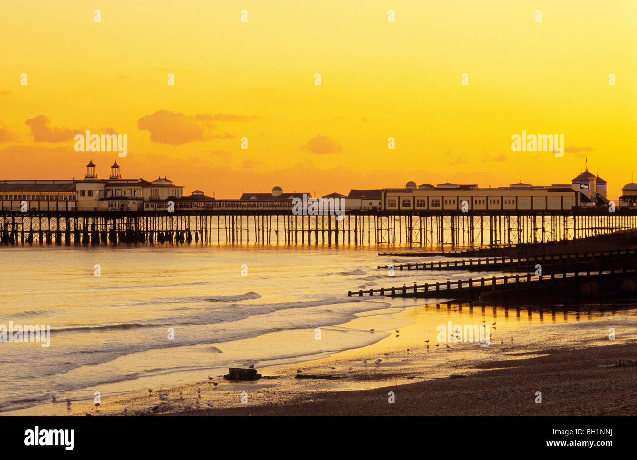 L'Europa, Inghilterra, East Sussex, Hastings, Pier Foto Stock
