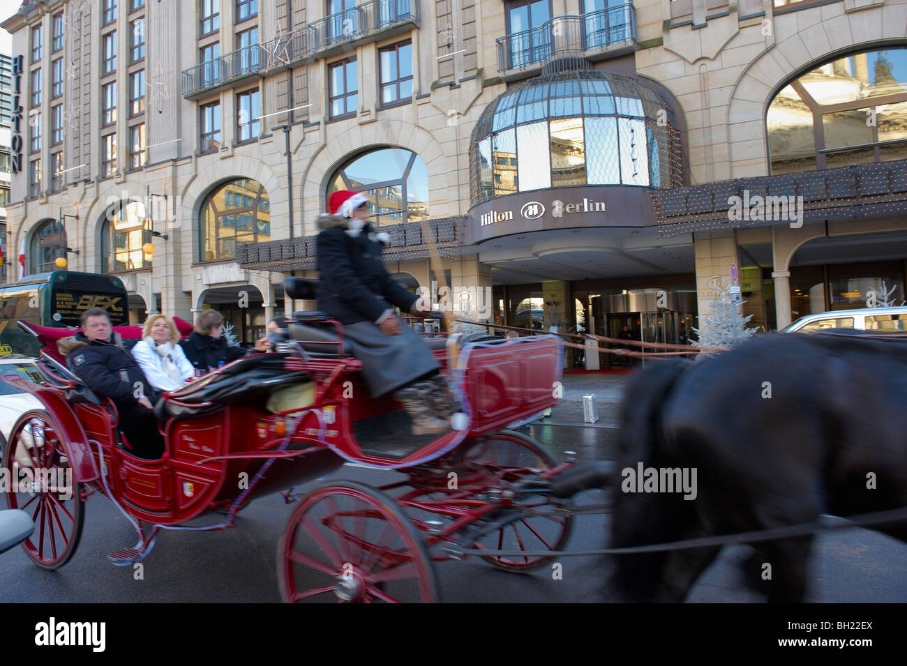 Hilton Hotel Berlino Germania Foto Stock