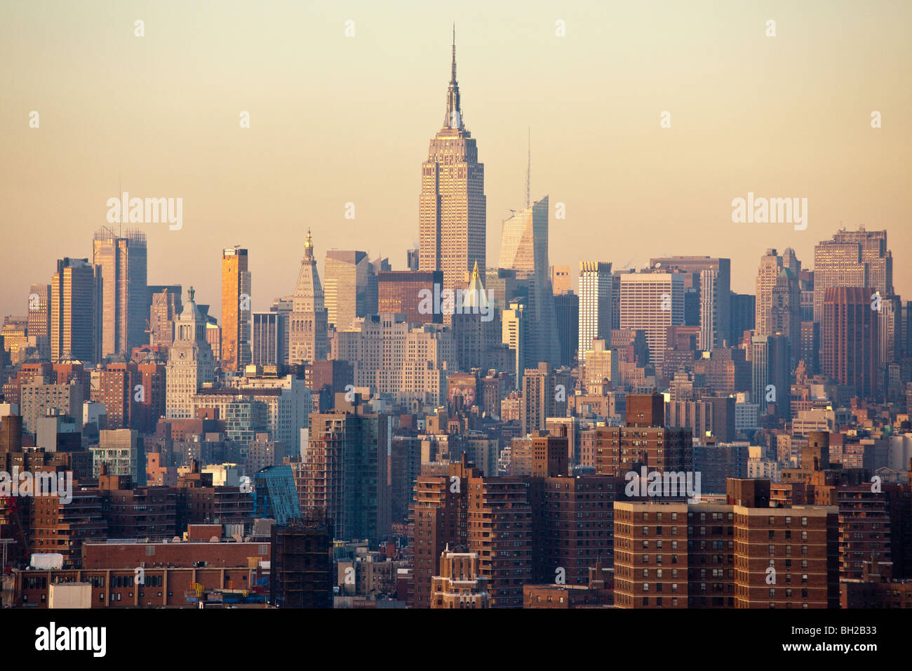 Empire State Building di New York City Foto Stock