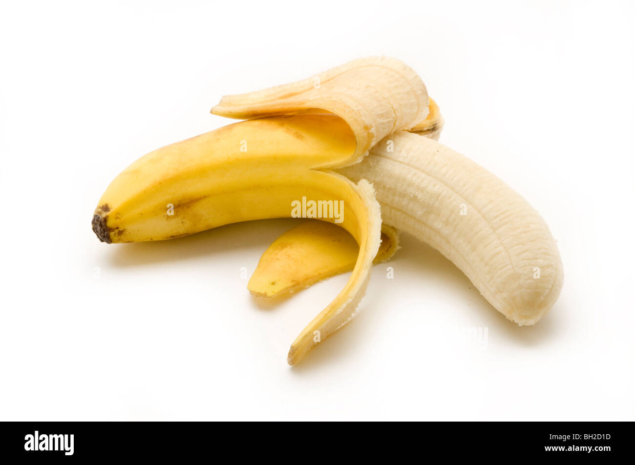 banane biologiche Foto Stock