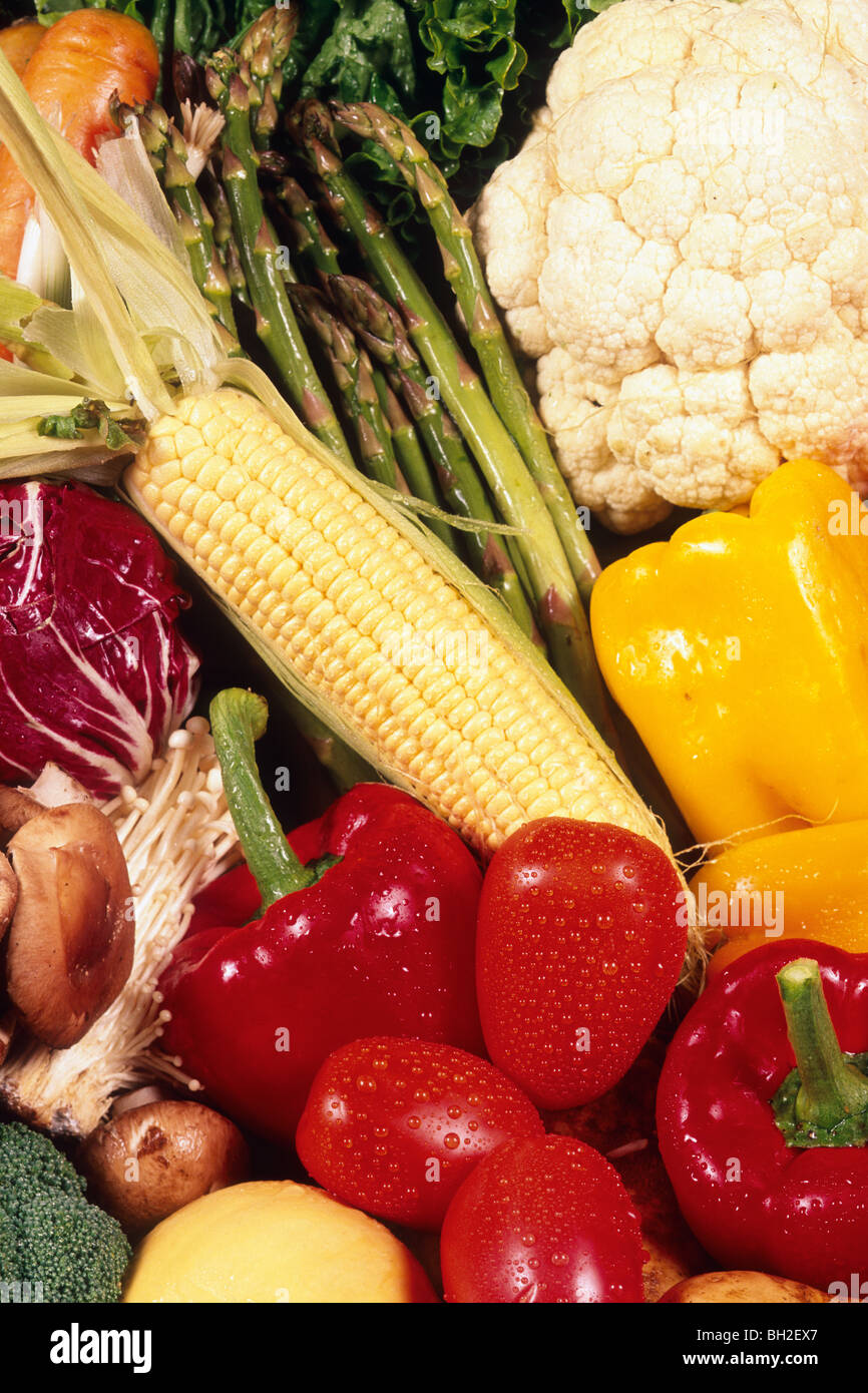 Garden vegetali Foto Stock