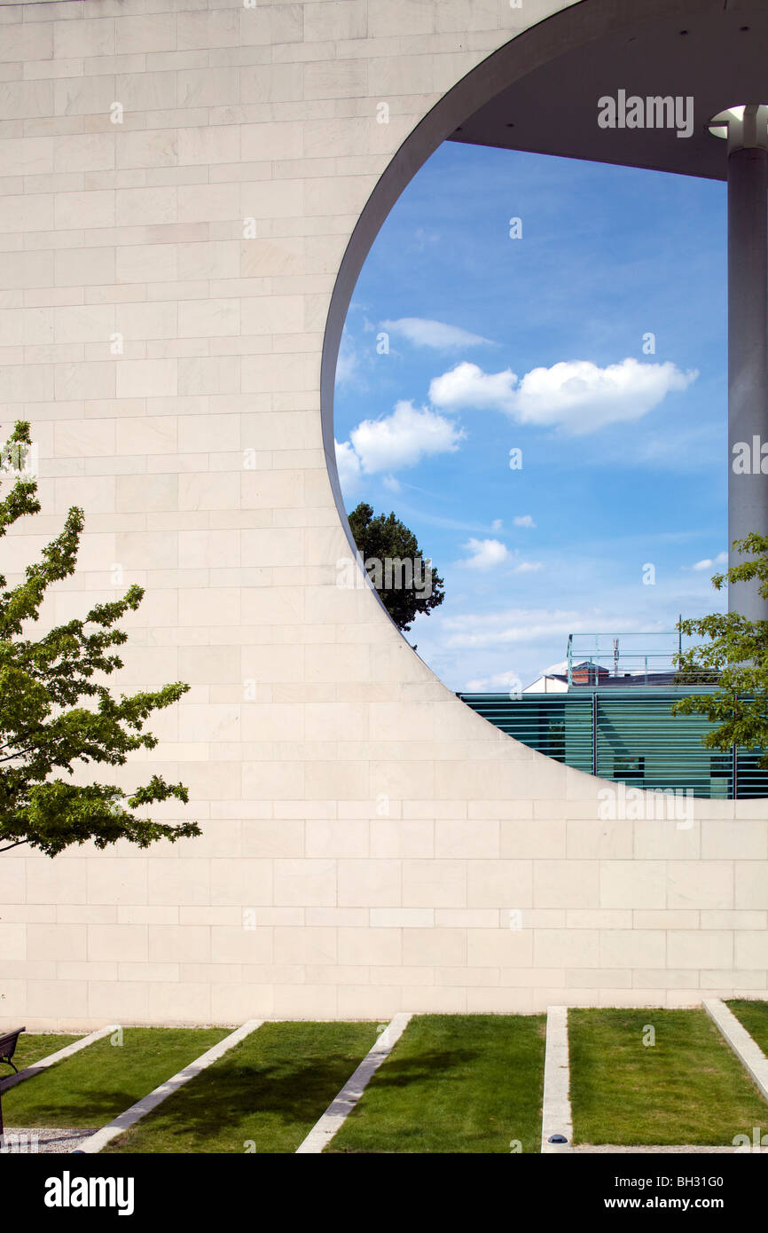 Cancelleria tedesca edificio, Berlino, Germania Foto Stock