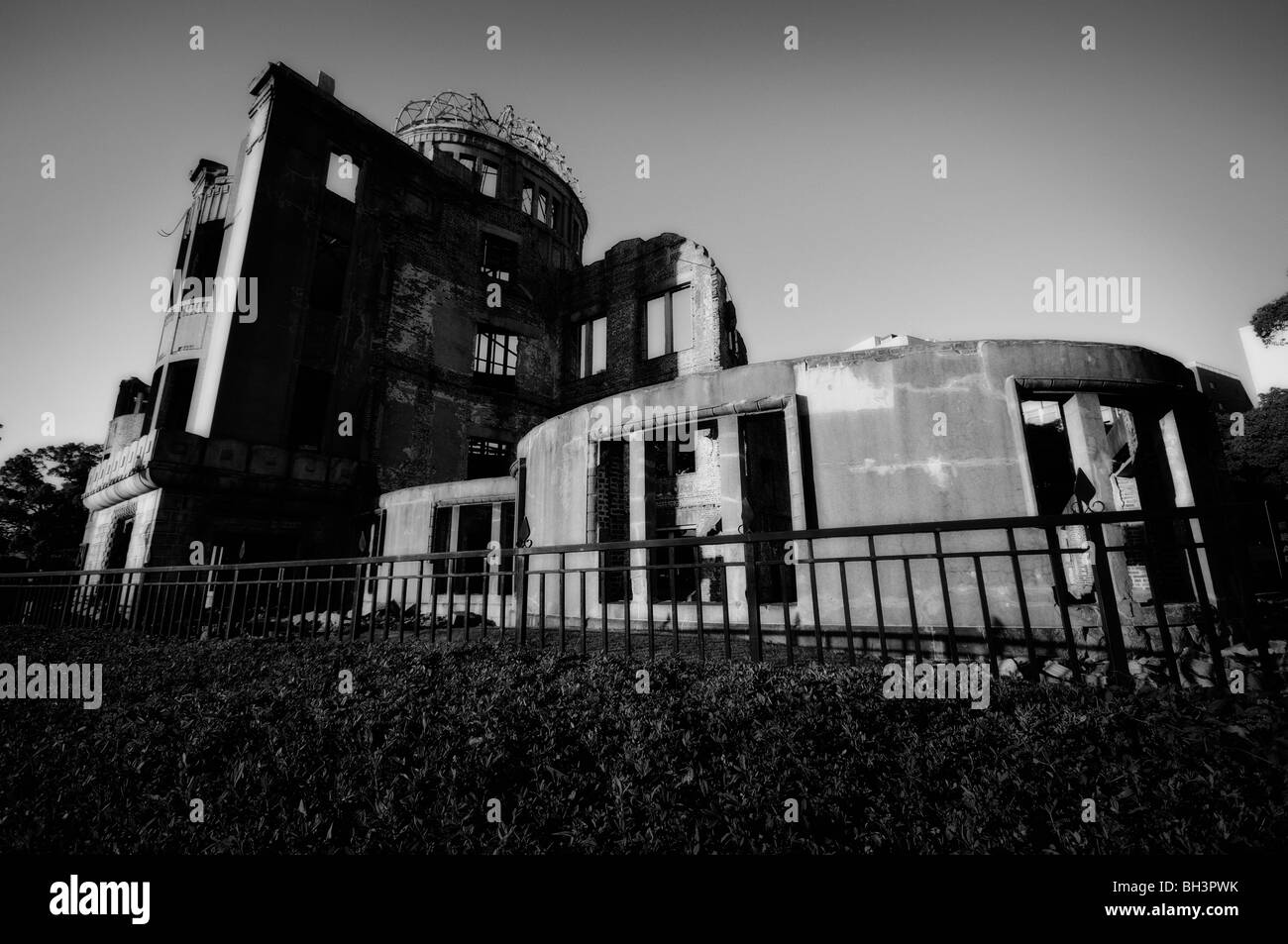 Genbaku Domu (Hiroshima Peace Memorial, aka la Cupola della Bomba Atomica o bomba a cupola). Hiroshima. Giappone Foto Stock