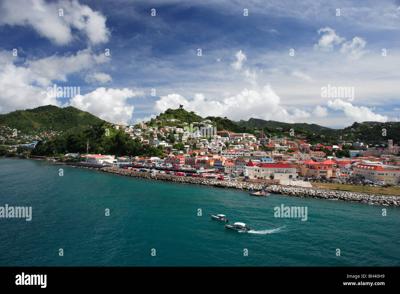 St George, Grenada, dei Caraibi Foto Stock