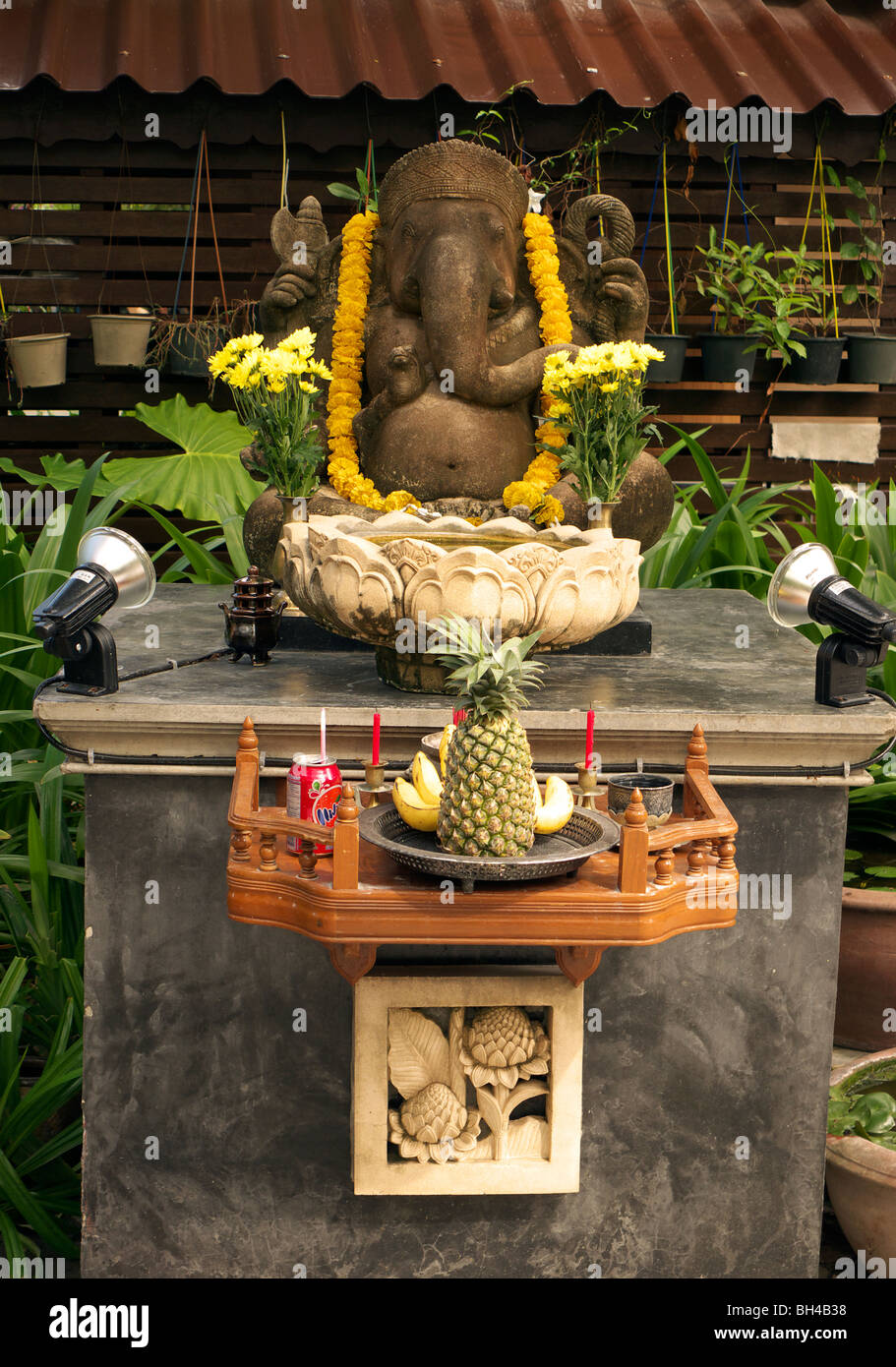 Altare Sacrificale del islander di Phuket,a sud della Thailandia,Mare delle Andamane Foto Stock