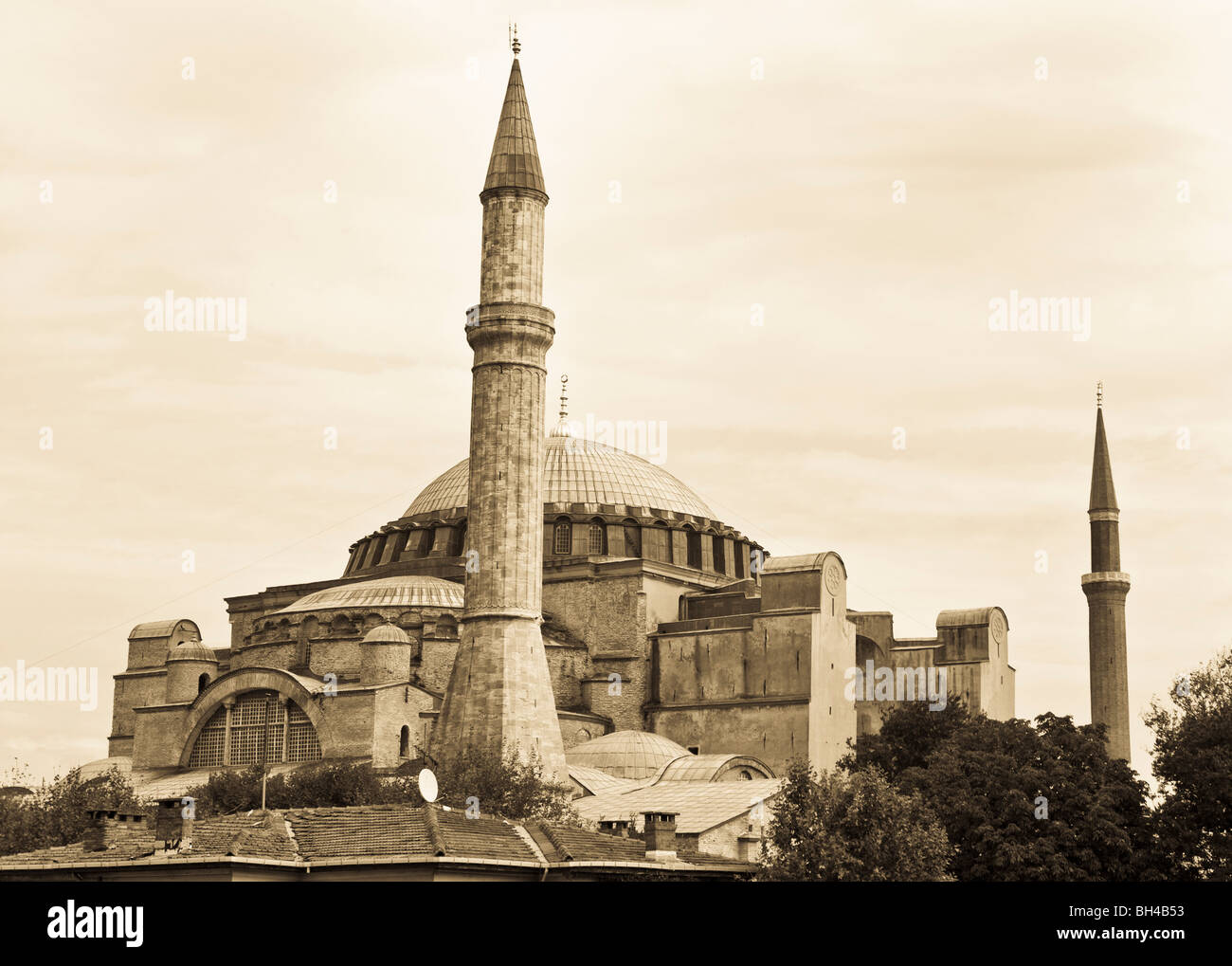 La Hagia Sophia, Istanbul, Turchia Foto Stock