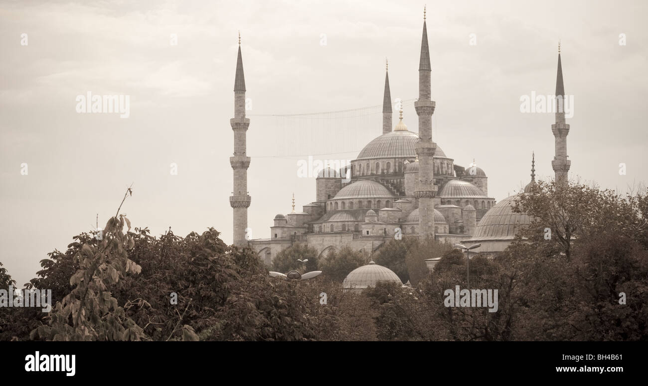 La Moschea Blu, Istanbul Foto Stock