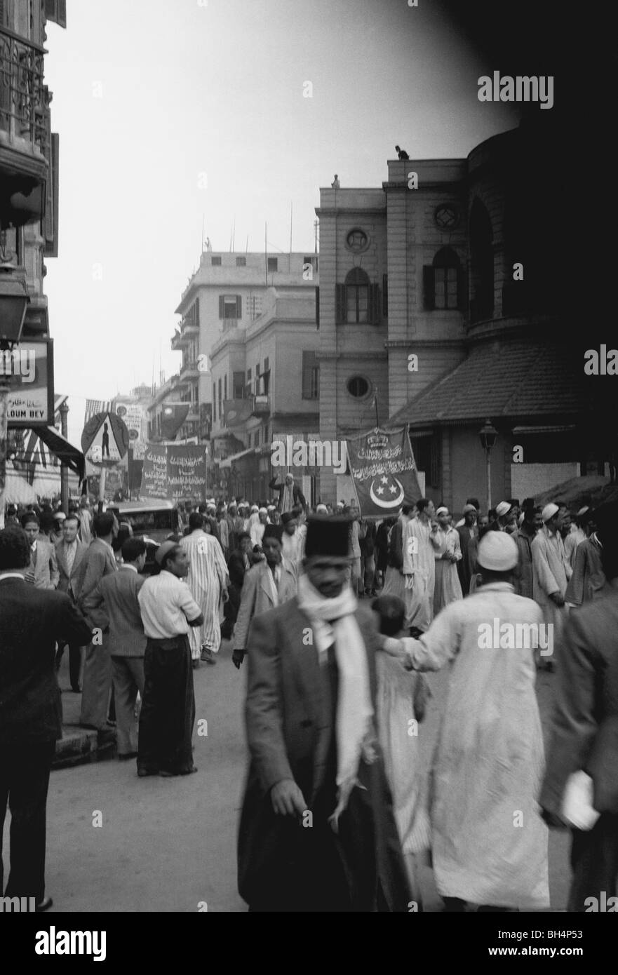 Popolazioni indigene in Egitto 1930 40's 50's Foto Stock