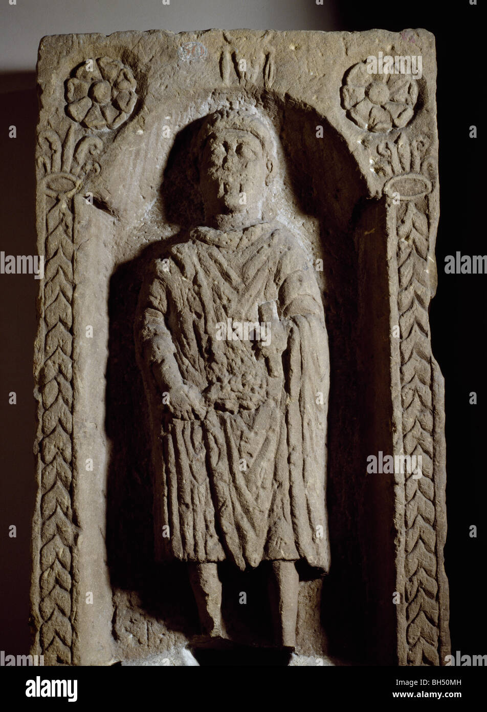 Soldato romano Foto Stock