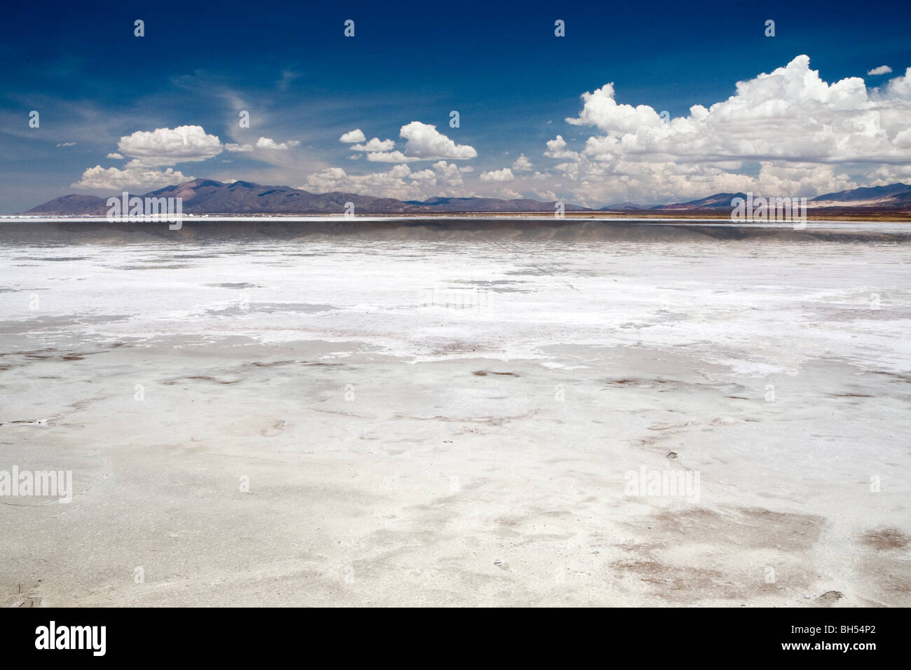 Salinas Grande, Route 52, provincia di Jujuy, Argentina Foto Stock