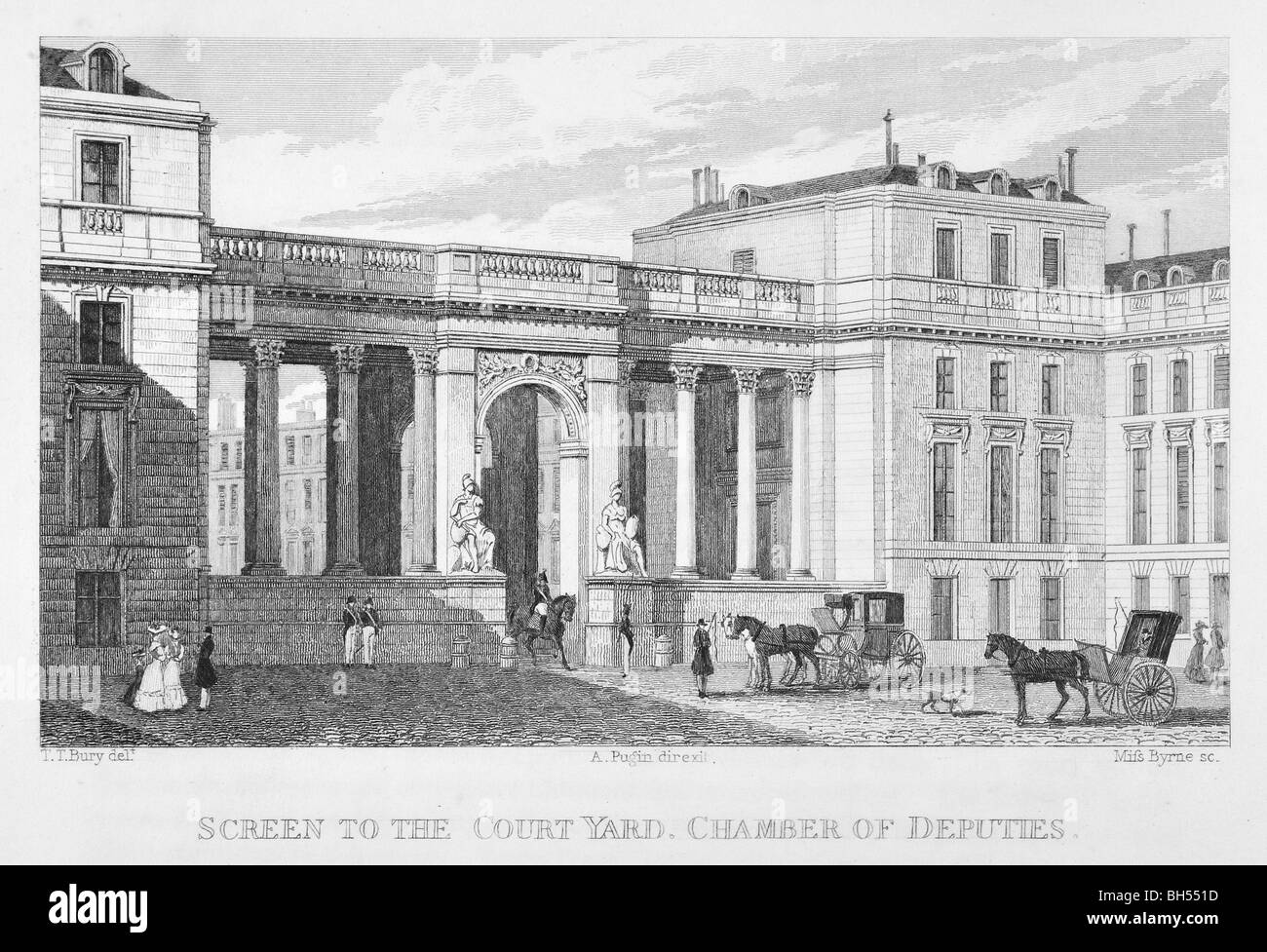 Schermata per la Camera dei Deputati Foto Stock