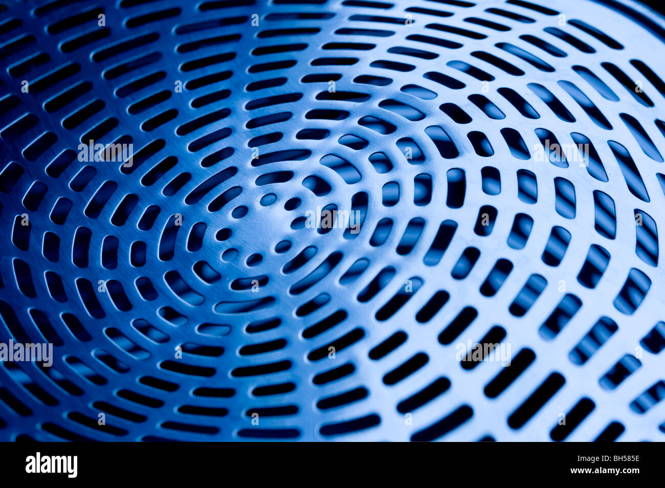 Abstract background in metallo Foto Stock