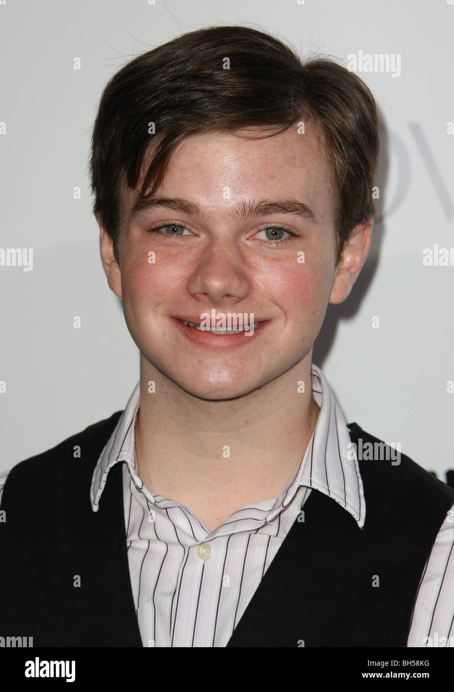 CHRIS COLFER frusta premiere del film HOLLYWOOD Los Angeles CA USA 29 Settembre 2009 Foto Stock