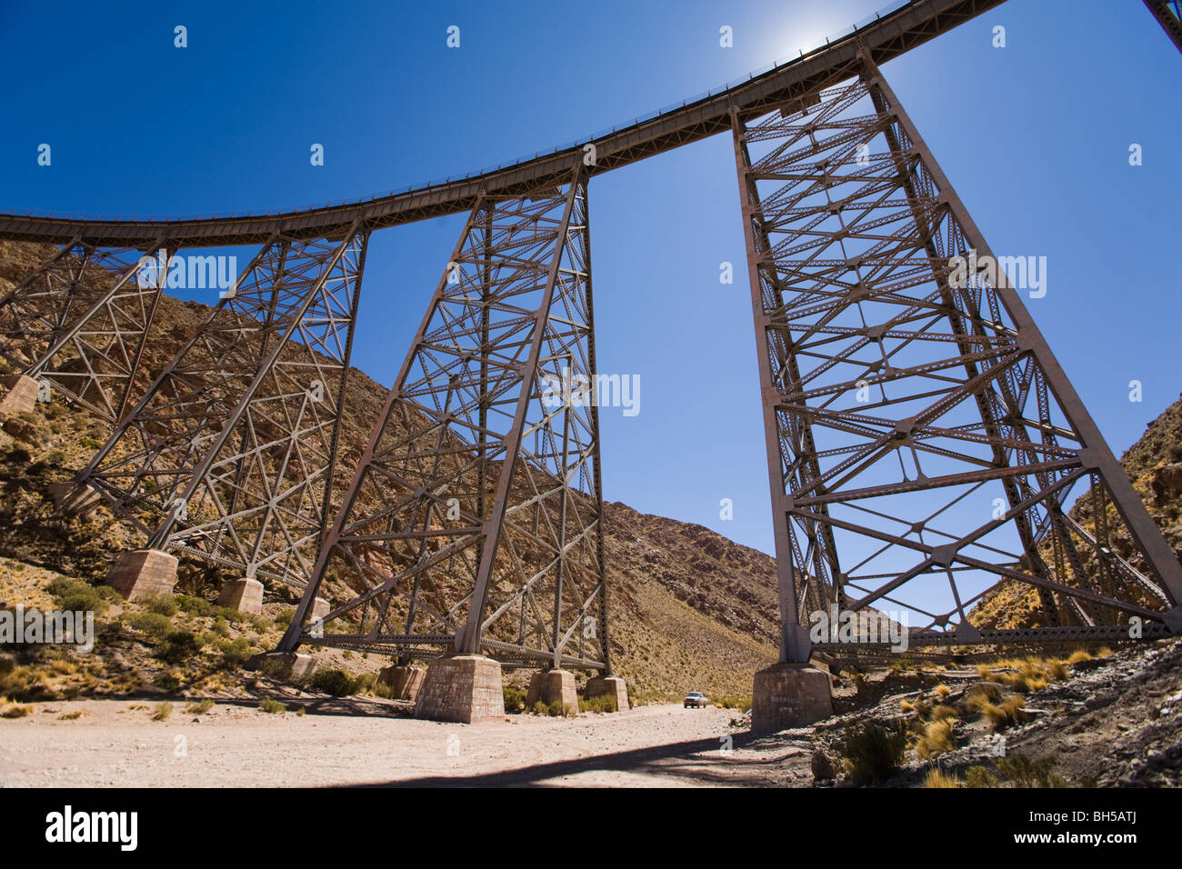 La Polvorilla, ponte ferroviario, Argentina, Sud America Foto Stock