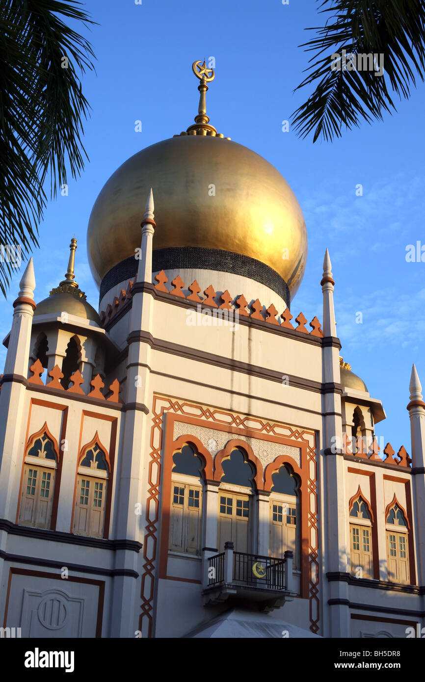 La Moschea del Sultano nel quartiere arabo, Singapore, Sud-est asiatico, in Asia Foto Stock