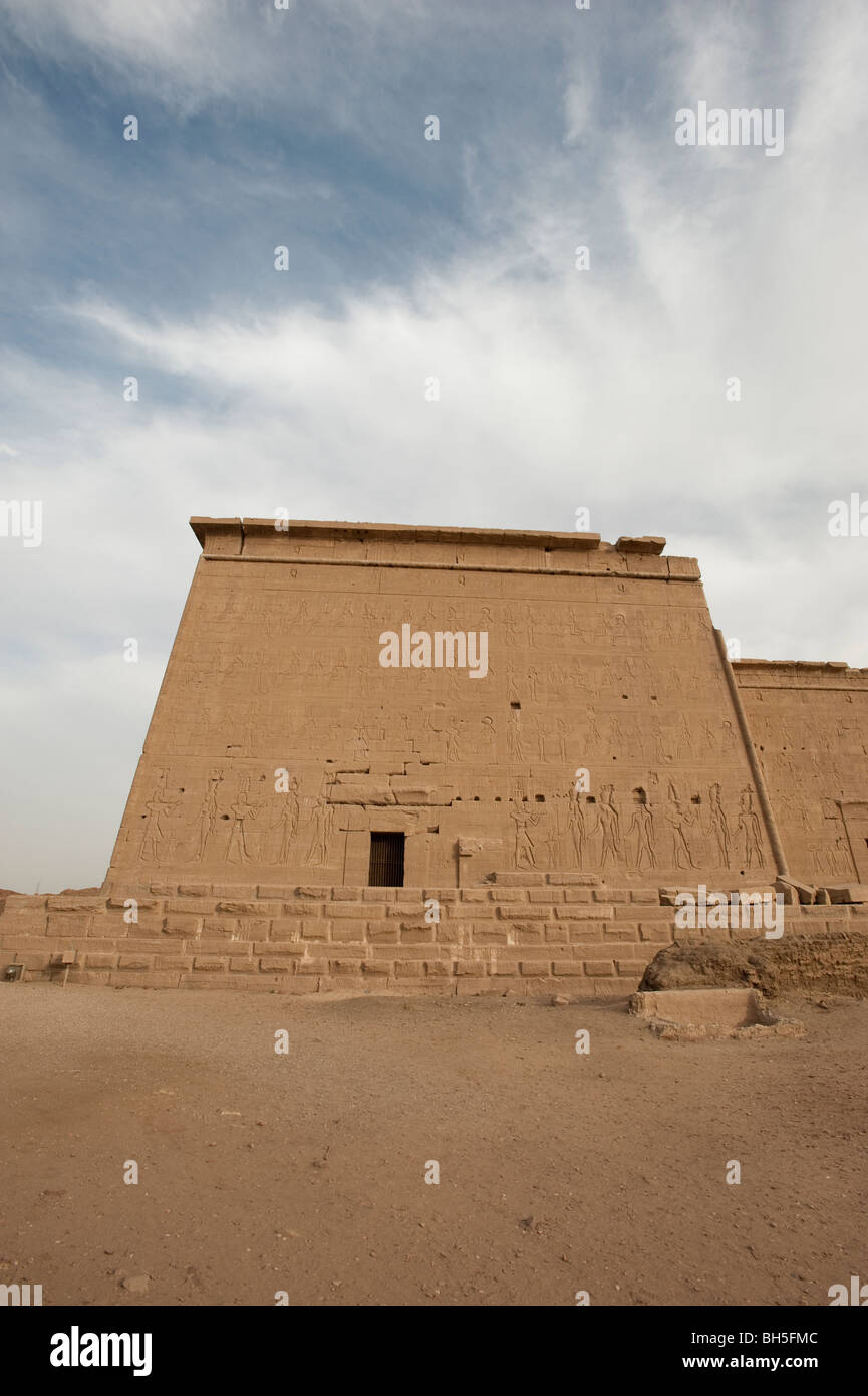 Tempio di Hathor, Dendara, Egitto Foto Stock