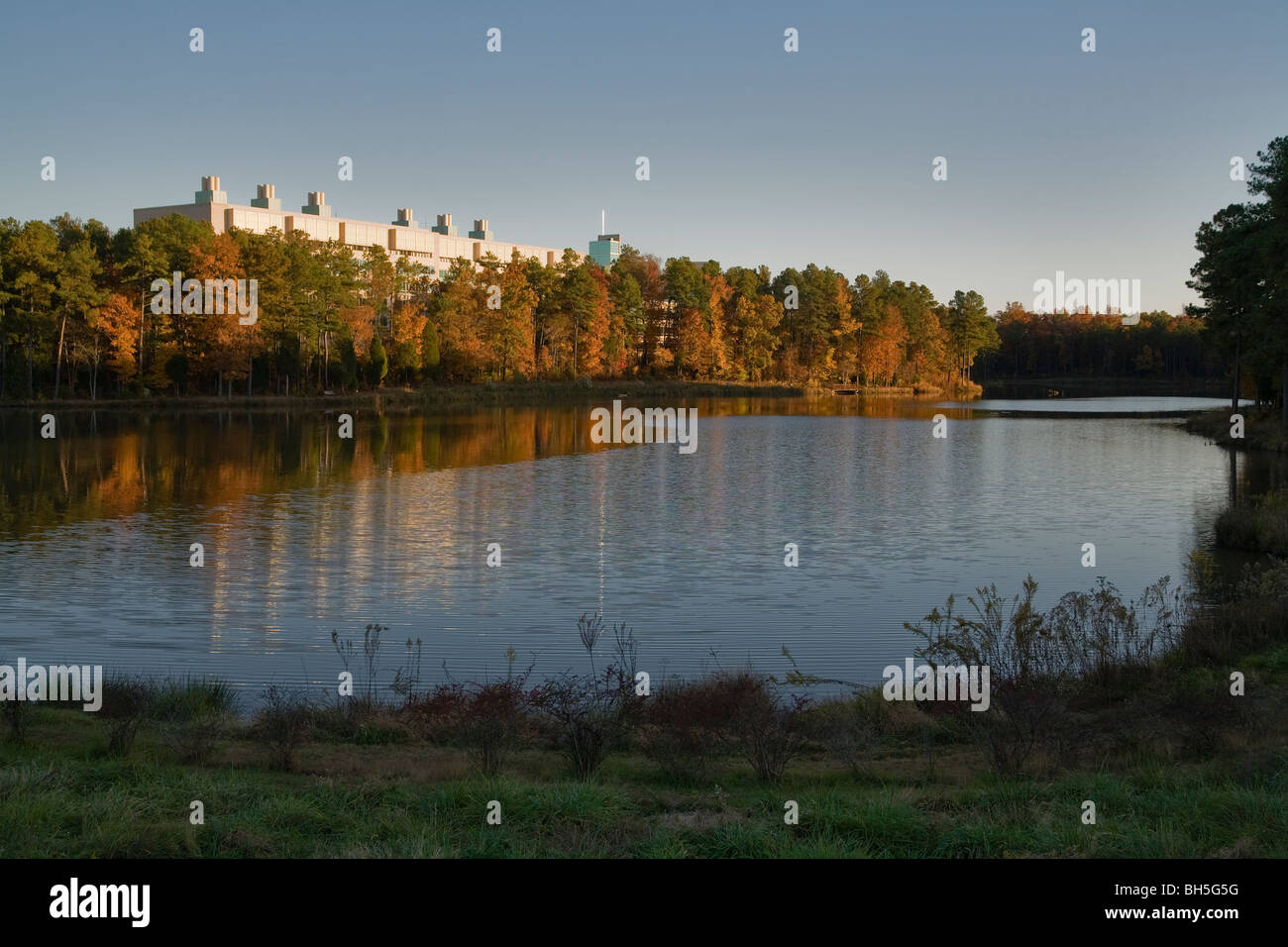 EPA Environmental Protection Agency edificio nel Research Triangle Park in North Carolina Foto Stock