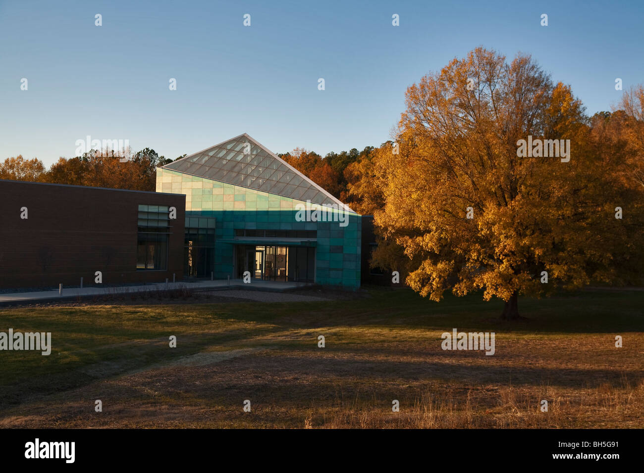 Il Research Triangle Park sede in autunno Foto Stock