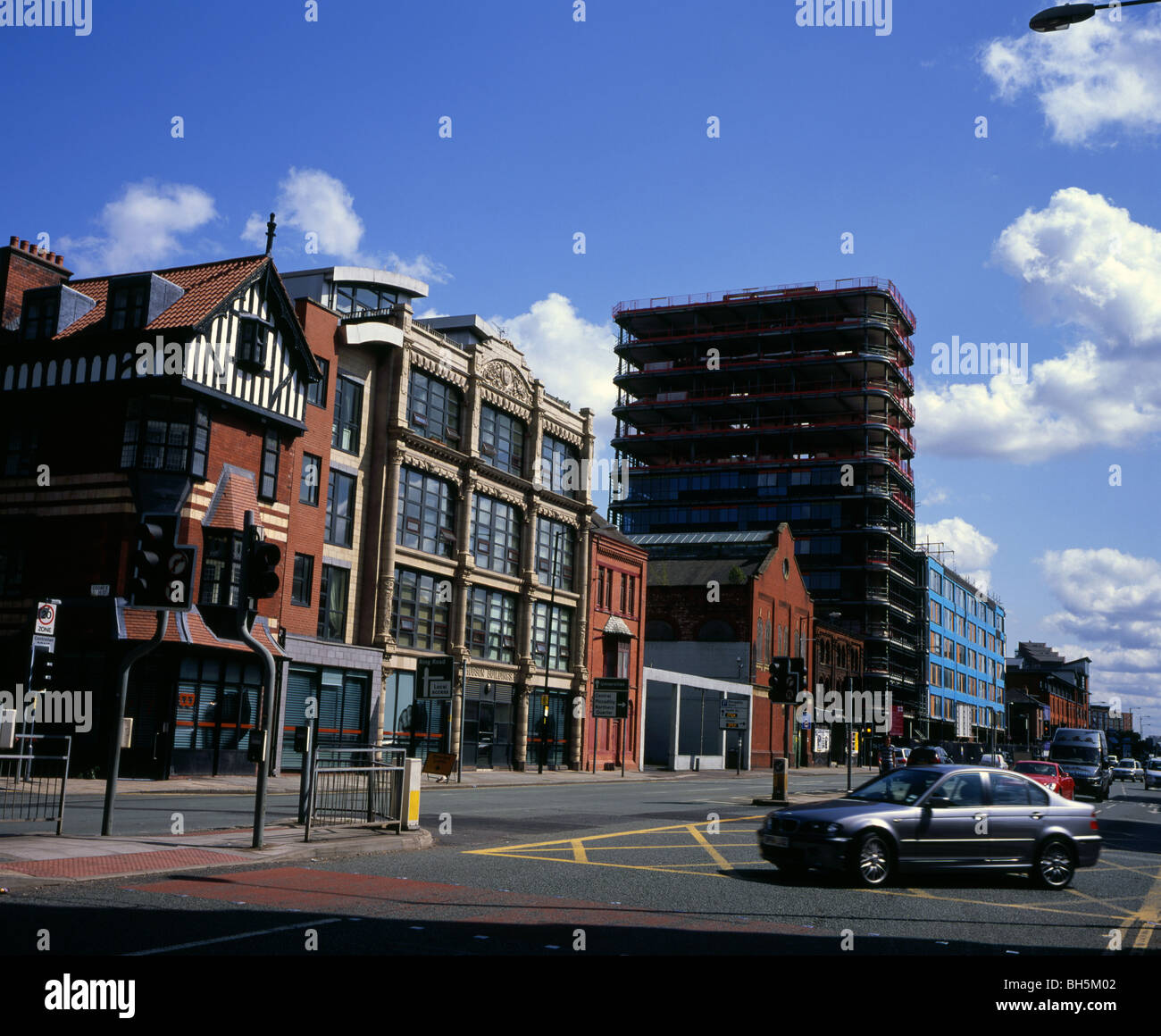 Grande Ancoats Street Manchester Inghilterra England Foto Stock