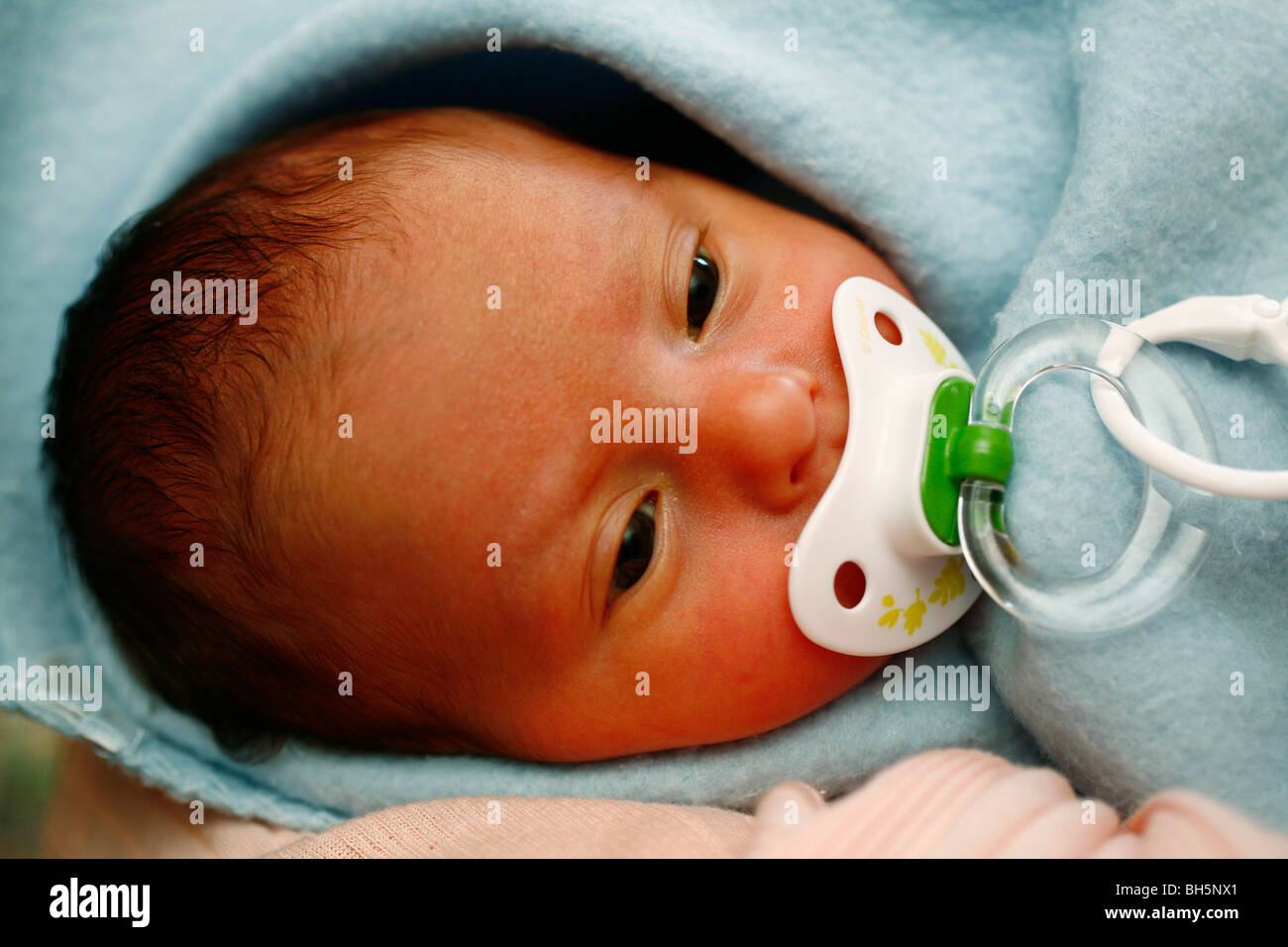 New Born Baby boy Foto Stock