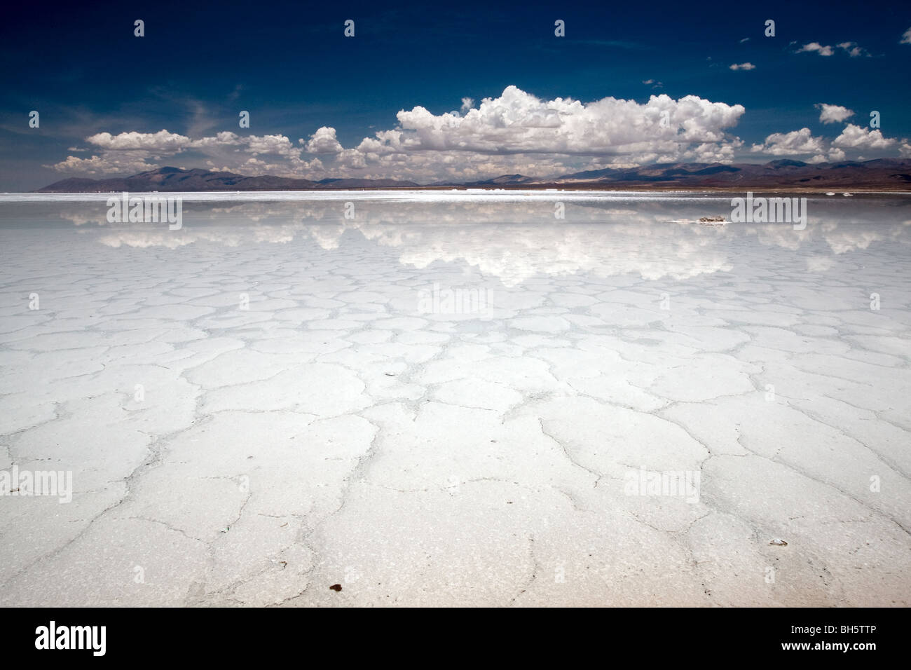 Salinas Grande, Route 52, provincia di Jujuy, Argentina Foto Stock
