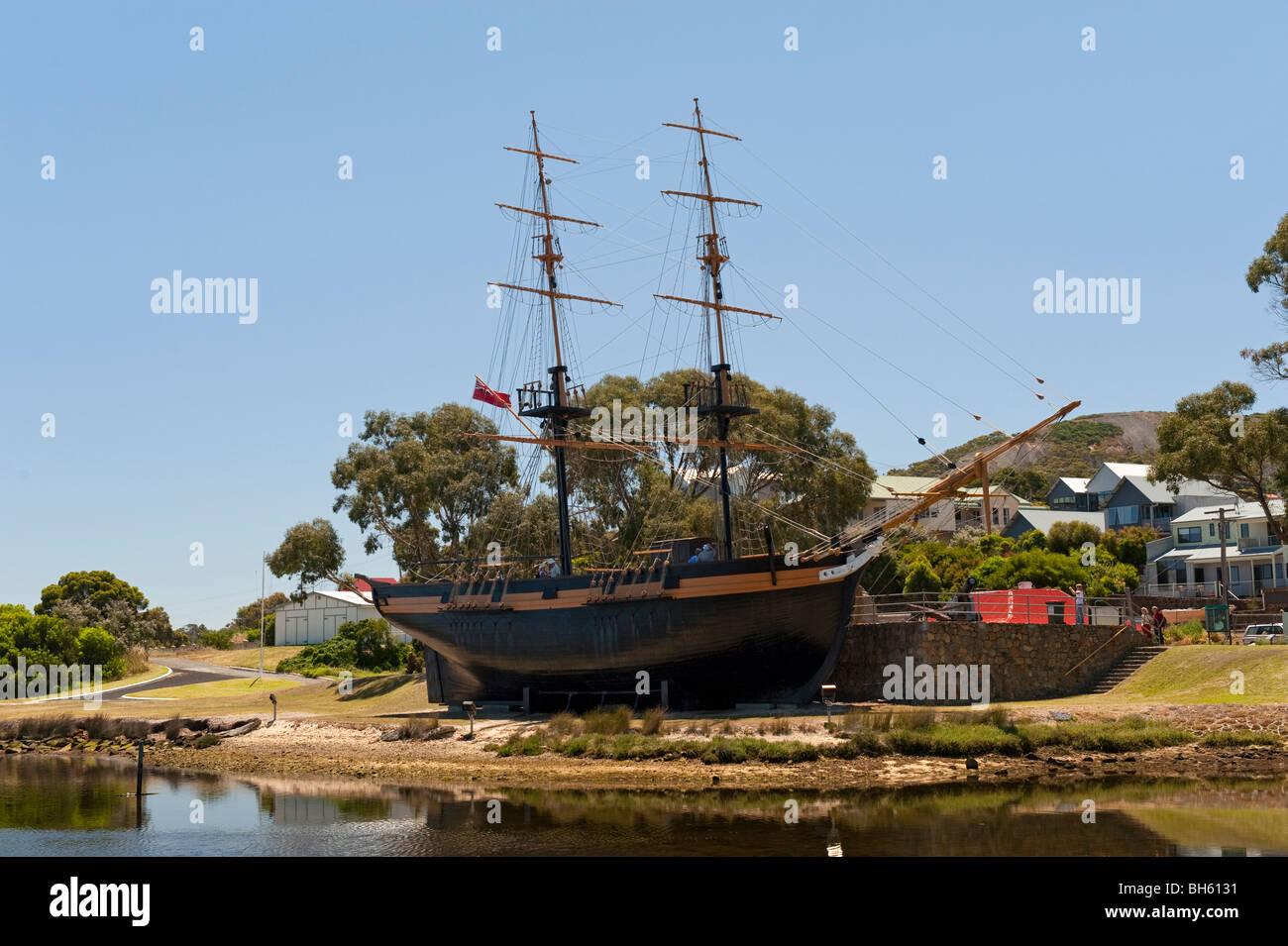 Replica del Brig amicizia, Albany, Australia occidentale Foto Stock