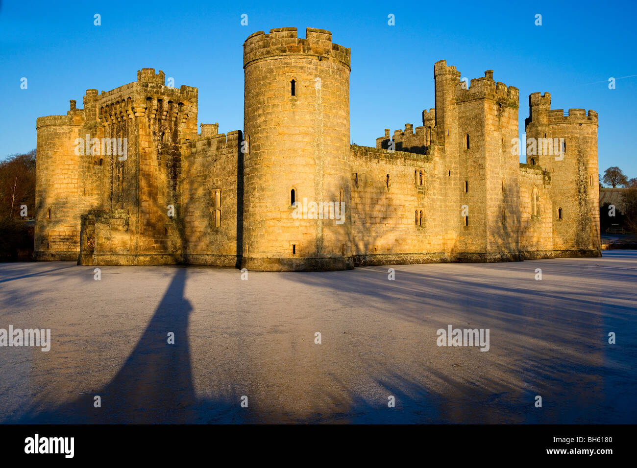 Castello di Bodium Foto Stock