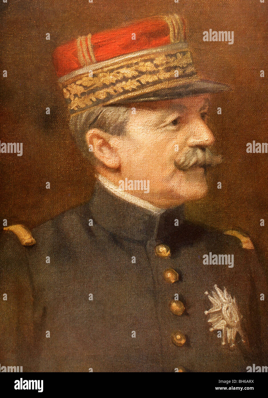 Fernand Louis Armand Marie de Langle de Cary 1849 al 1927. Generale Francese durante la Prima Guerra Mondiale. Foto Stock