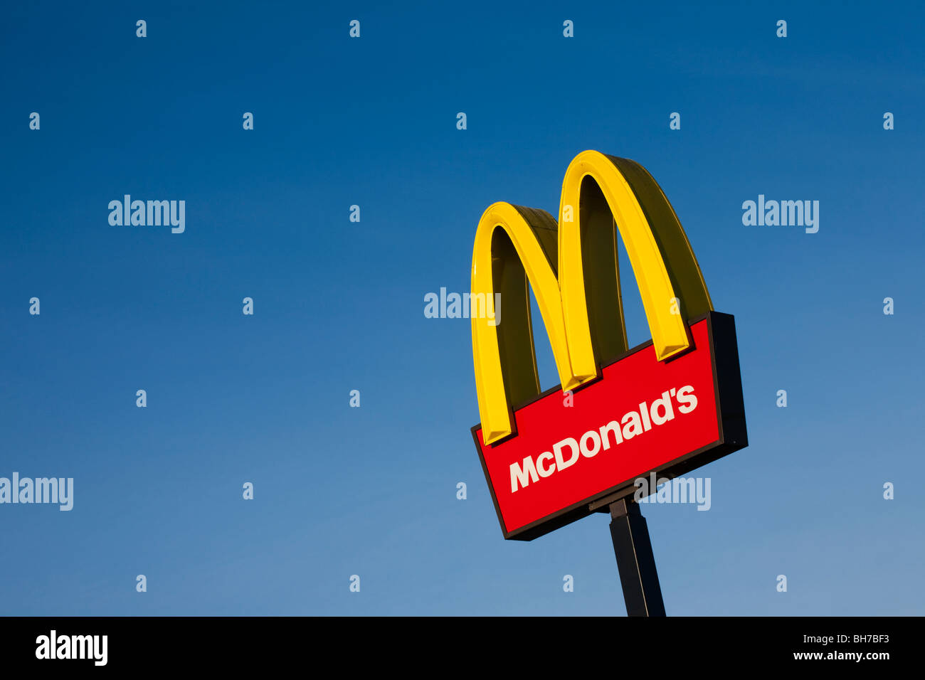 Segno di McDonald Foto Stock