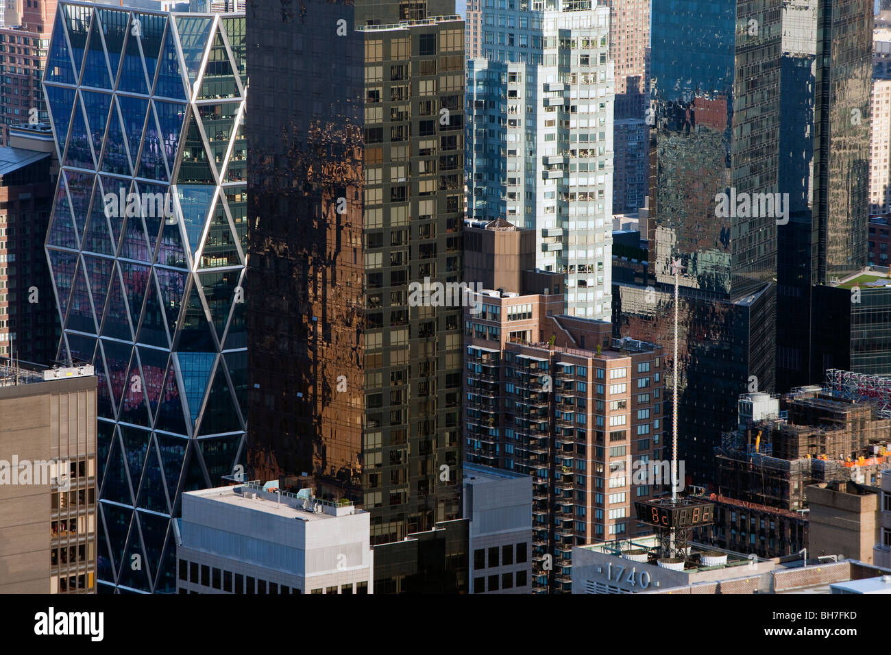 Stati Uniti d'America, New York City, Manhattan NYC edifici - dettaglio Foto Stock