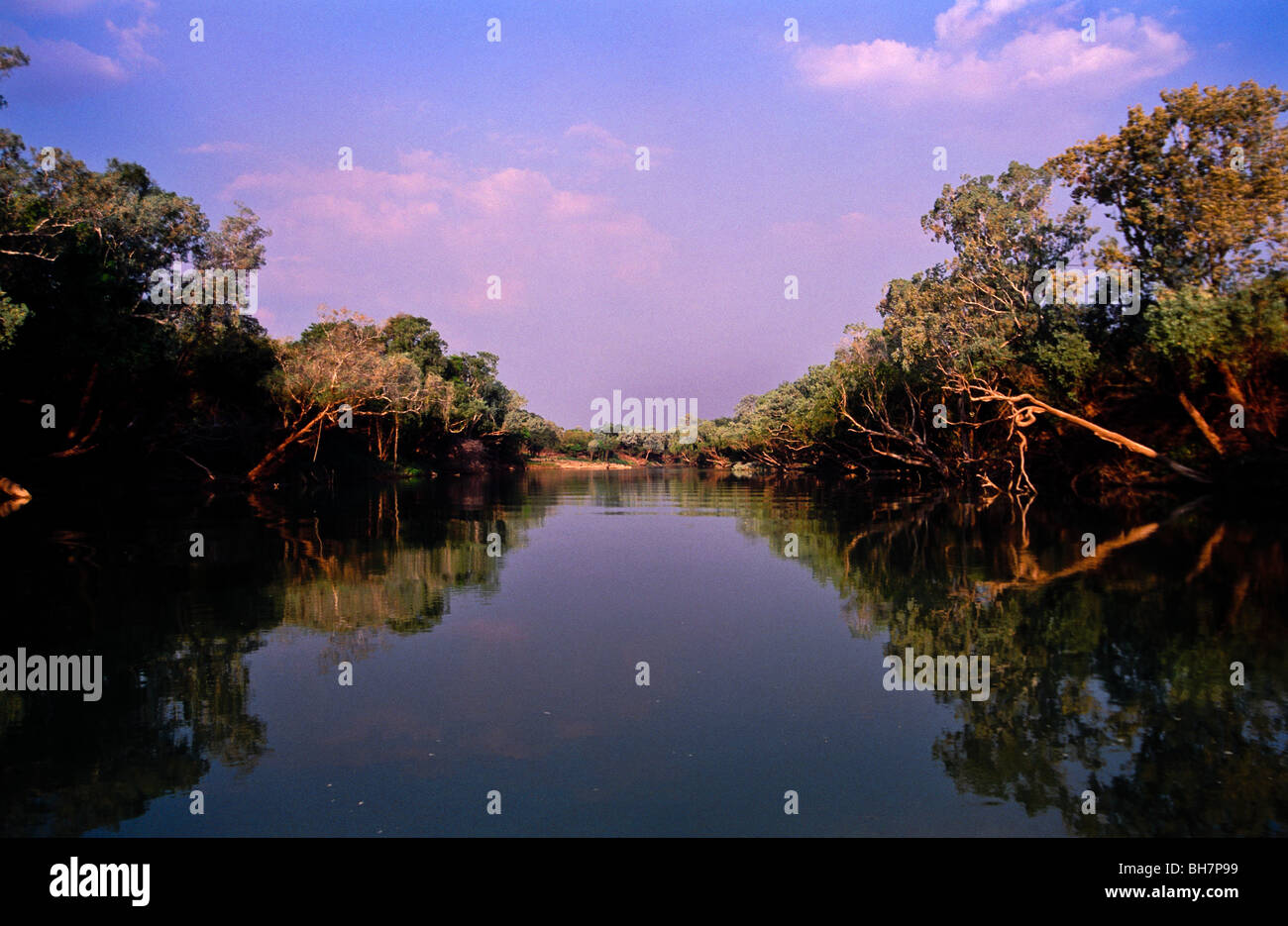 Il Daly River, Territorio del Nord Australia Foto Stock