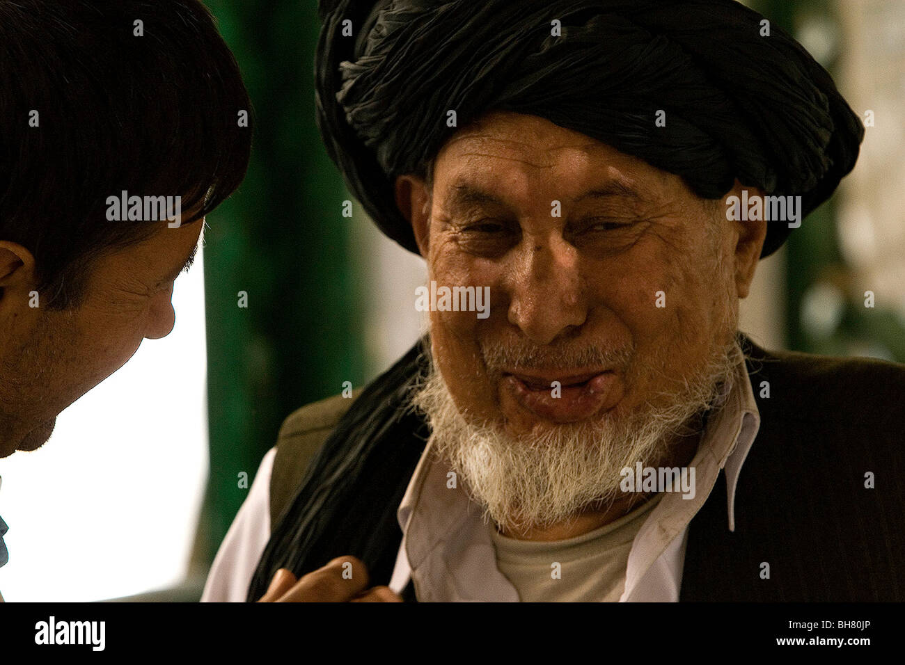 Voce maschile amputato al CICR ospedale ortopedico a Kabul in Afghanistan Foto Stock