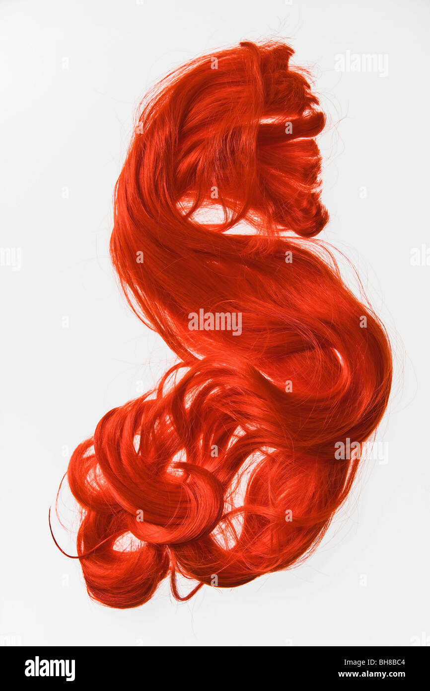 Un pelo rosso pezzo Foto Stock