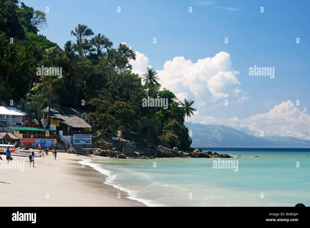 Paradise spiaggia tropicale Foto Stock