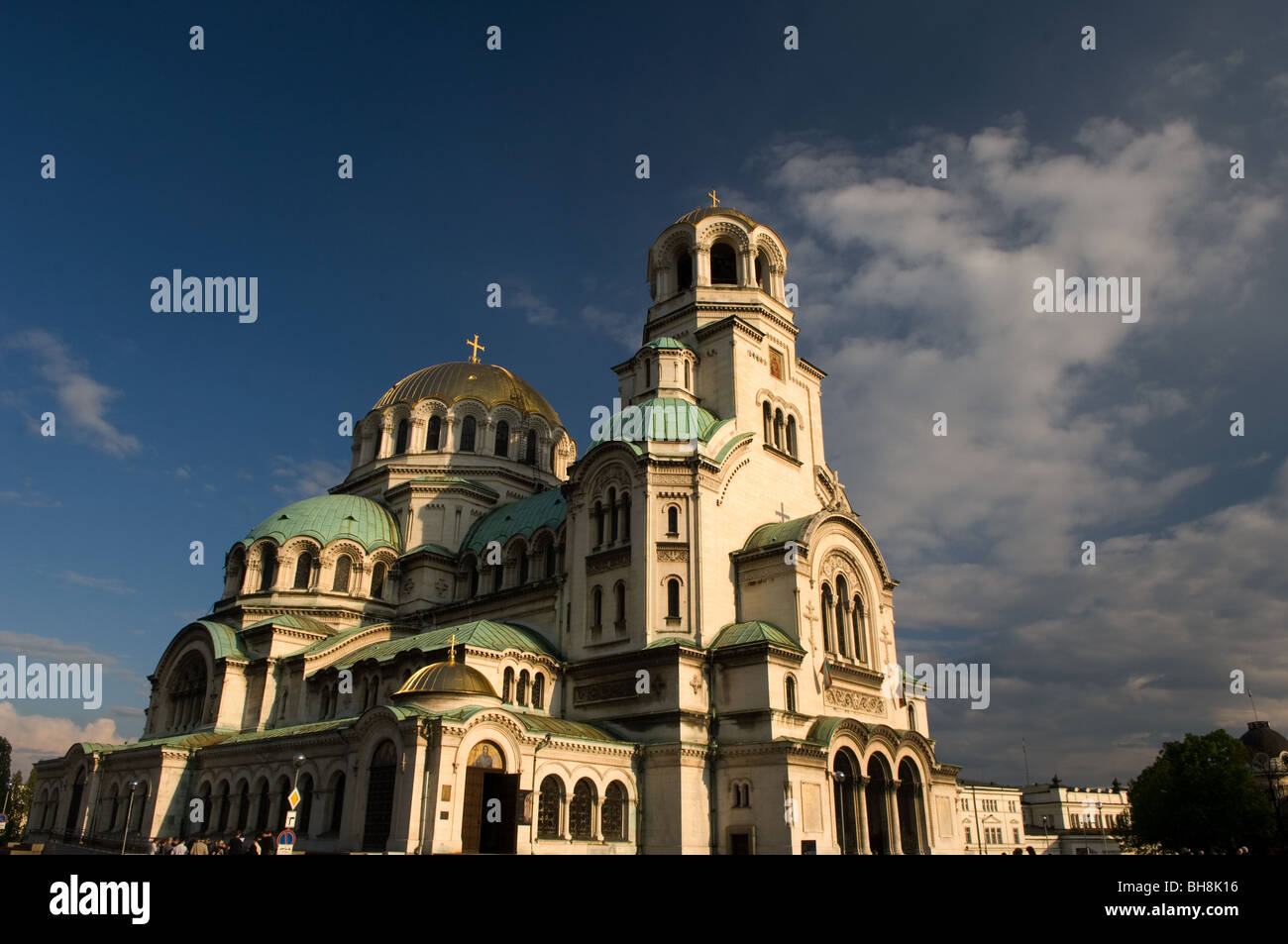 Sofia, Bulgaria. La Cattedrale Alexander Nevsky Foto Stock