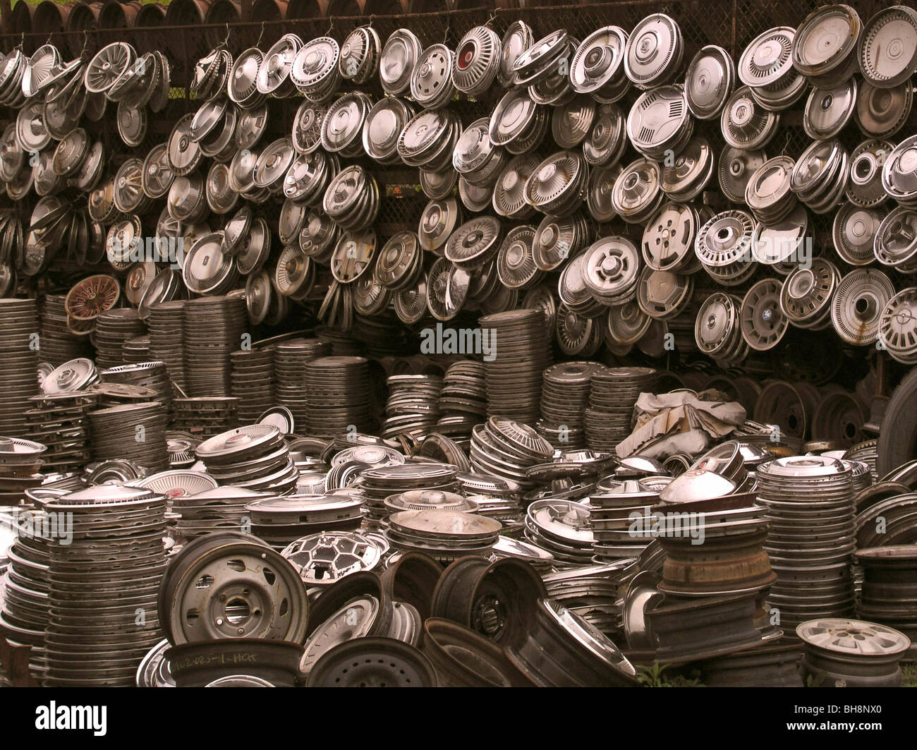 Coppa cantiere di scarto Foto Stock