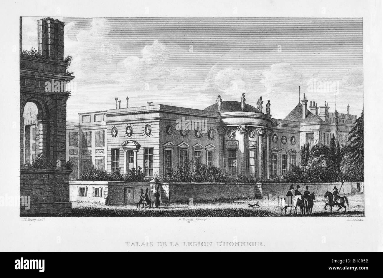 Palais de la Legion d'Honeur Foto Stock