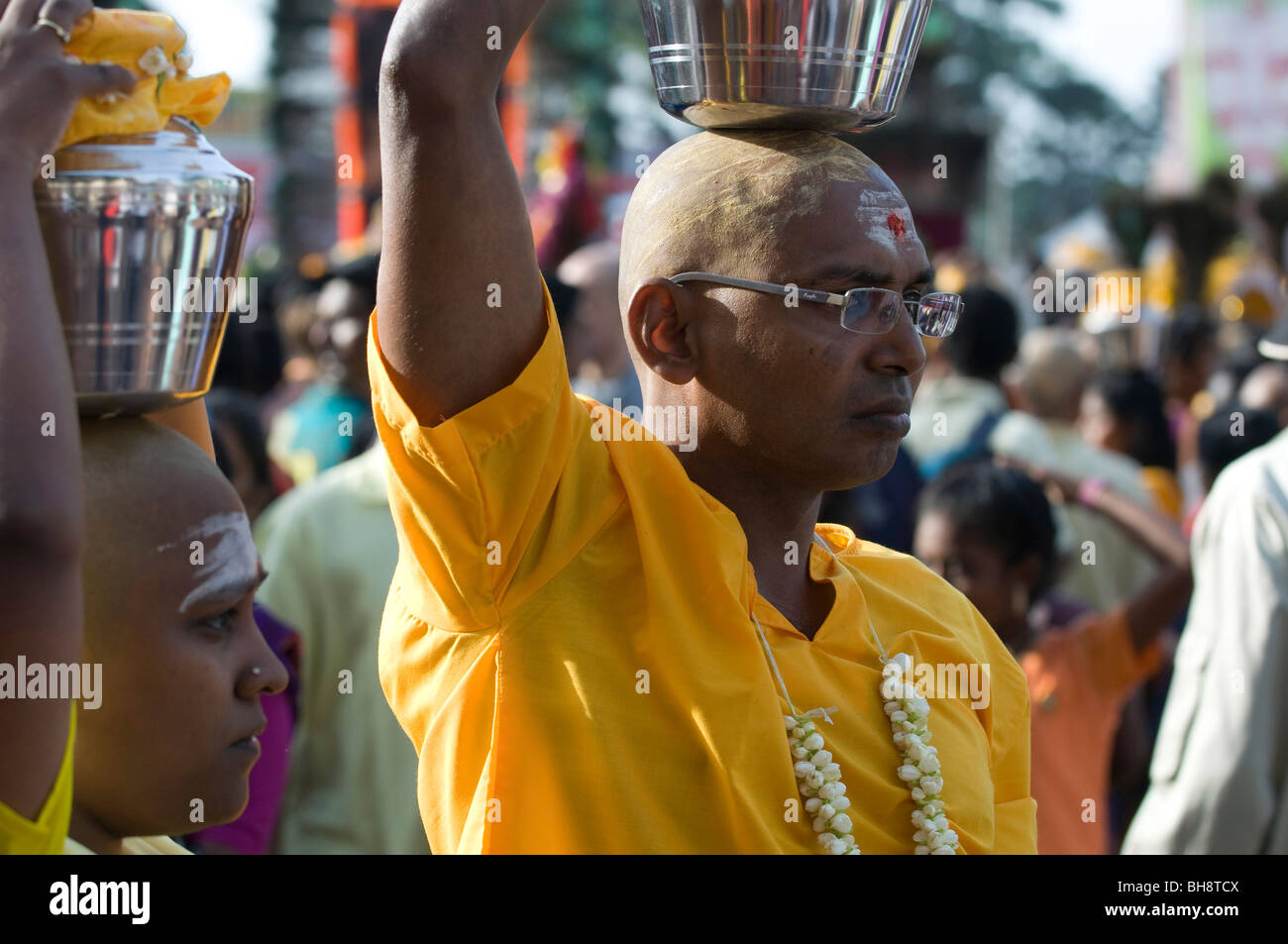 Thaipusam celebrazione in Malaysia Foto Stock