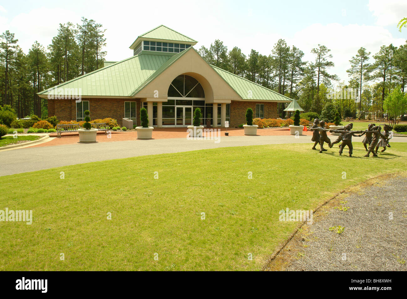 AJD64264, Pinehurst, NC, North Carolina, la Sandhills Giardini orticola Foto Stock