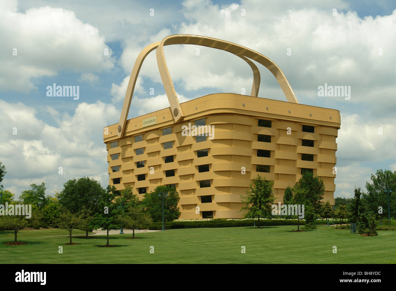 AJD64906, Newark, OH, Ohio, Longaberger ceste la sede aziendale centrale Foto Stock