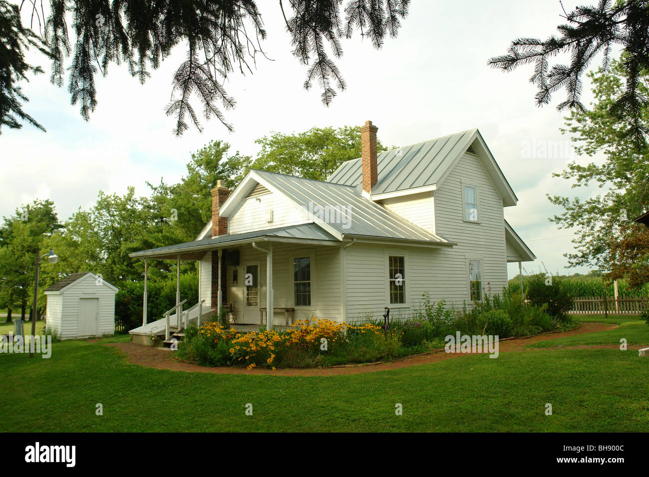 AJD64944, Hagerstown, in Indiana, Wilbur Wright natali & Museum Foto Stock