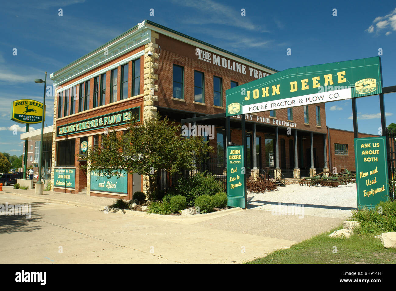 AJD65032, Moline, IL, Illinois, Moline il trattore e aratro Company, John Deere Centro collezionisti Foto Stock