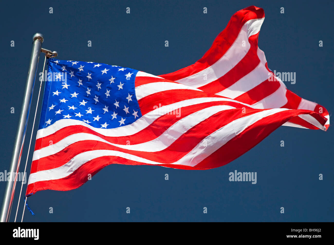 Bandiera degli Stati Uniti d'America Foto Stock