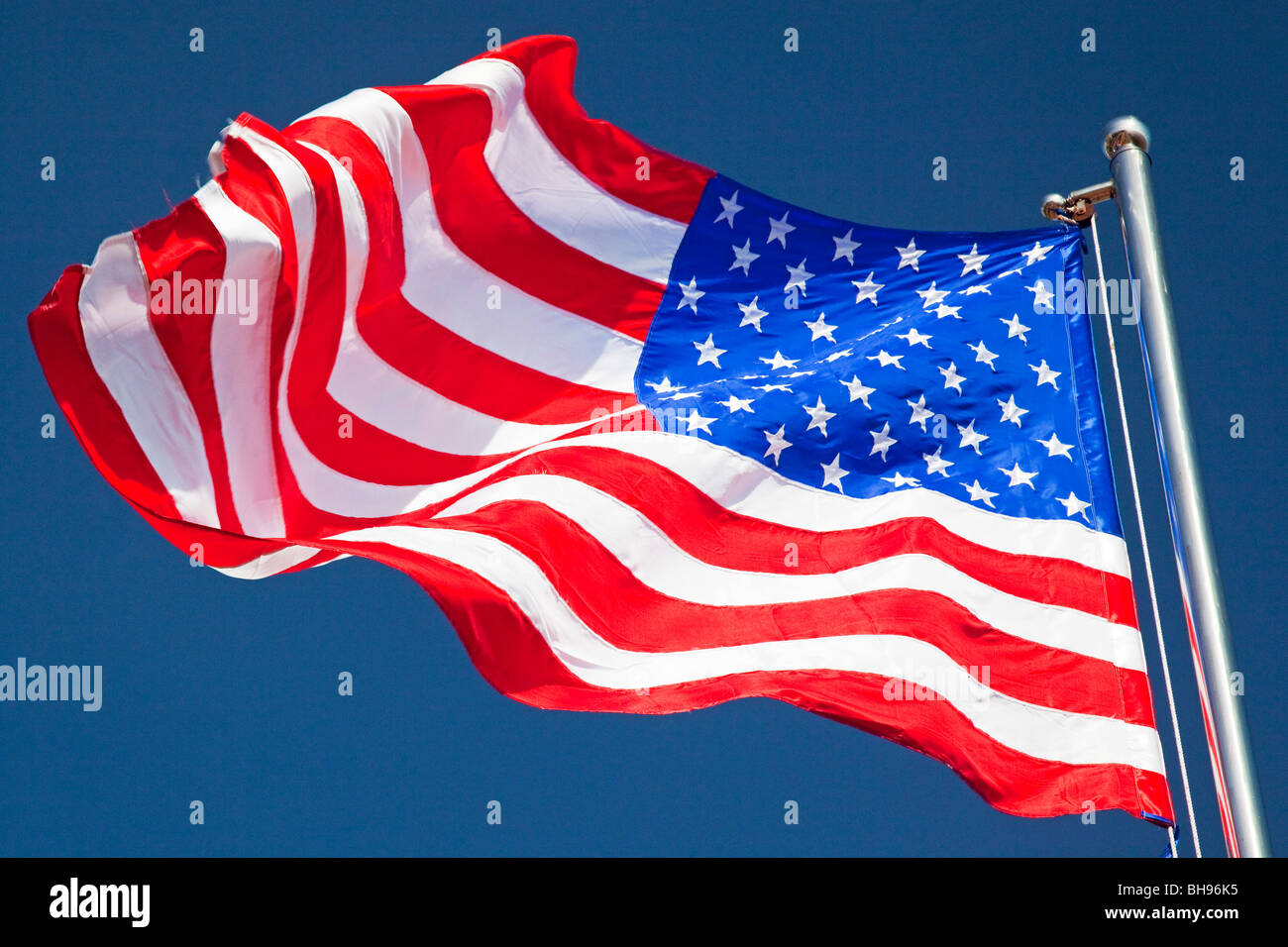 Bandiera degli Stati Uniti d'America Foto Stock